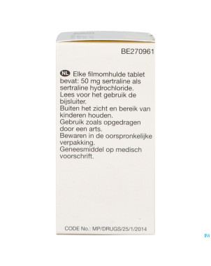 Sertraline viatris 50mg fl comp pell 250 hdpe