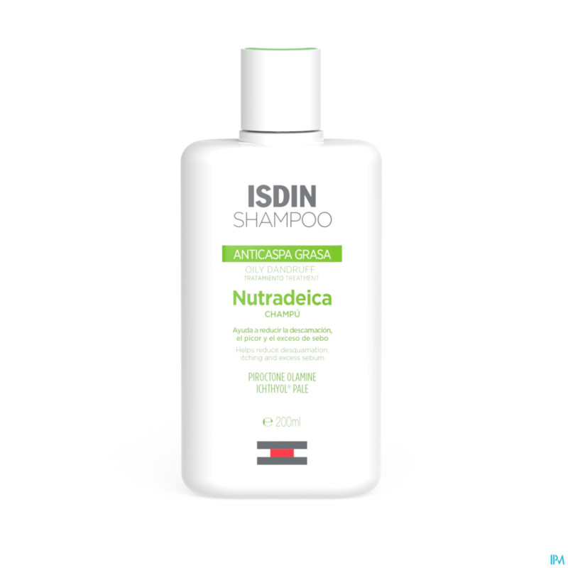 Isdin nutradeica pellicules grasses sh    200ml