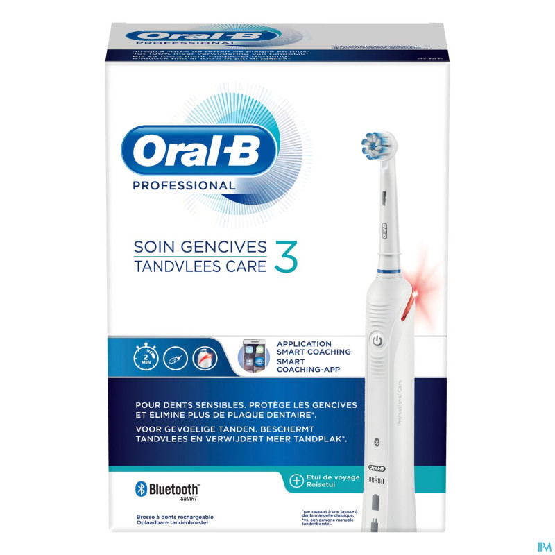 Oral-b gum care pro 3 brosse dent electrique