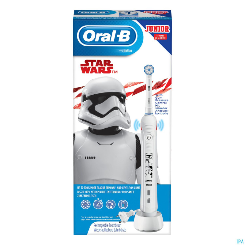 Oral-b kids d501 smart junior star w.brosse elect.