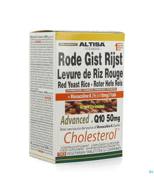 Altisa levure riz rge adv.complx+q10 natur comp 90
