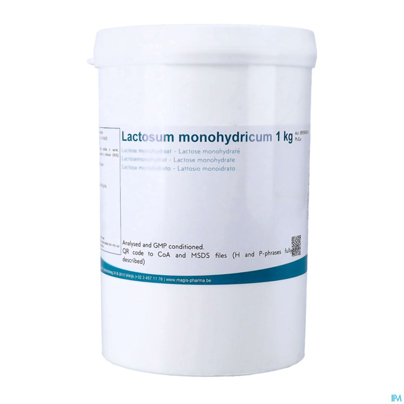 Lactose monohydraat 80mesh 1kg magis