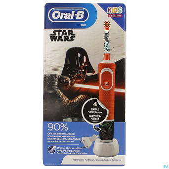 Oral-b d100 kids star wars + eb10