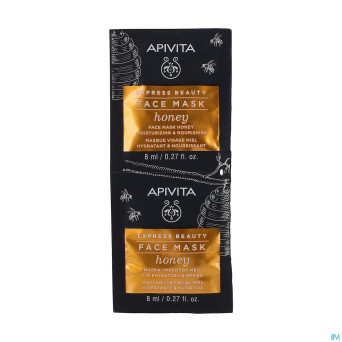 Apivita express beauty face mask honey mois.&nour.