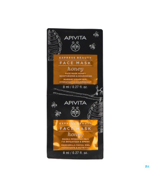 Apivita express beauty face mask honey mois.&nour.