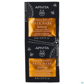 Apivita express beauty face mask honey mois.&nour.