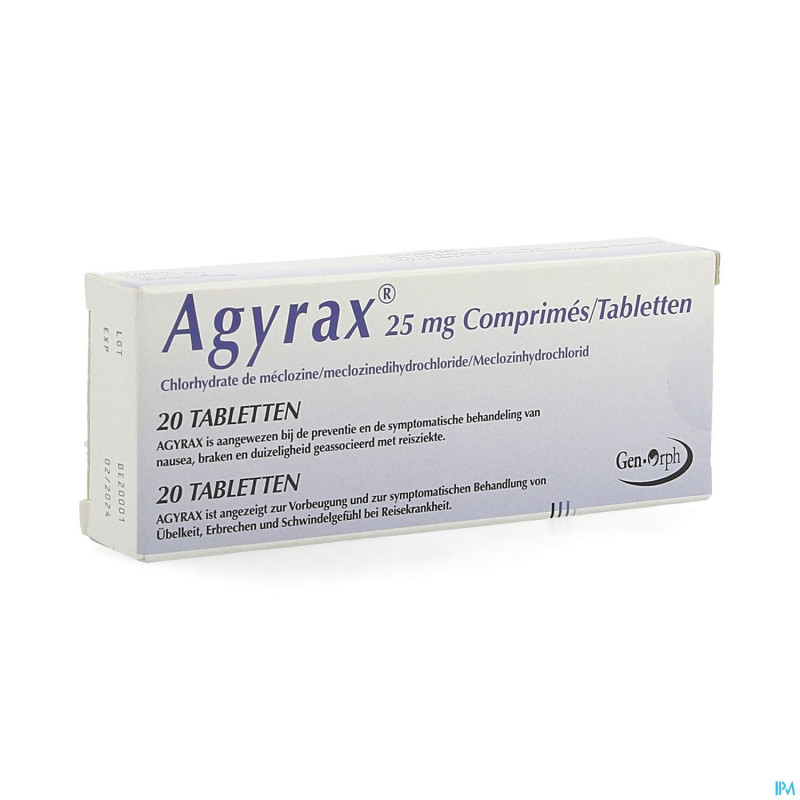 Agyrax 25mg comp  20