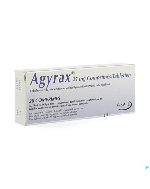 Agyrax 25mg comp  20