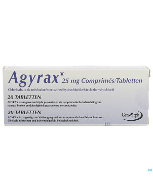 Agyrax 25mg comp  20