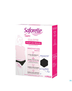 Saforelle culotte ultra absorbante 1e regles   12a
