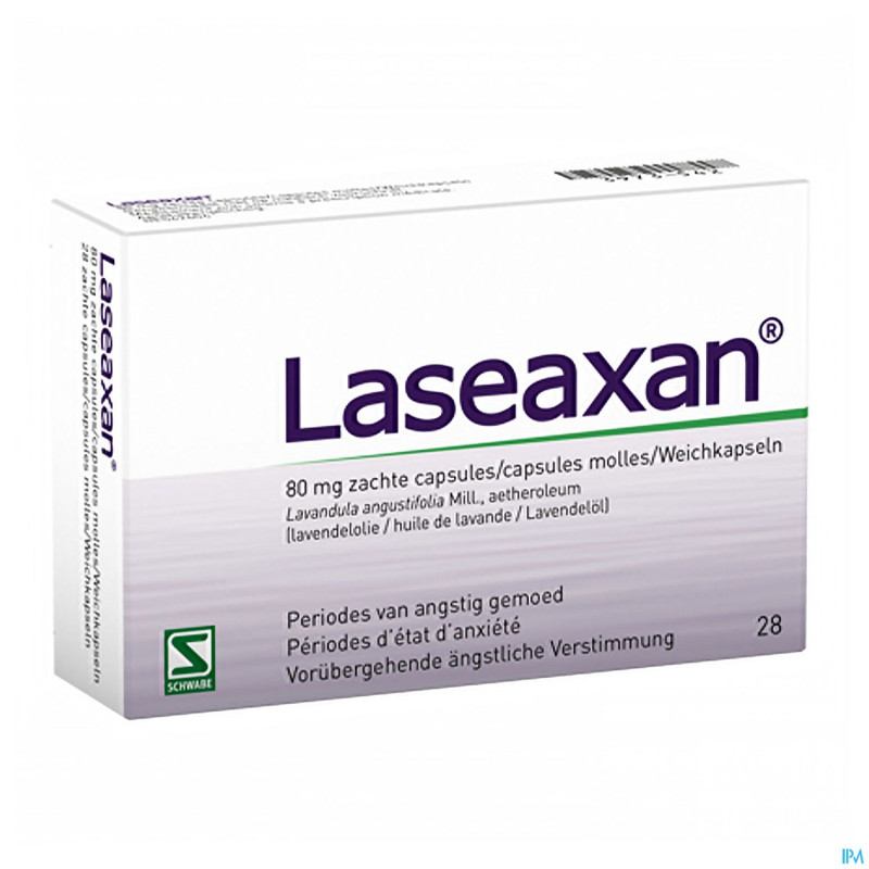 Laseaxan caps molle  28x 80mg