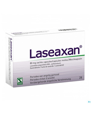 Laseaxan caps molle  28x 80mg