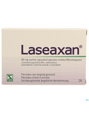 Laseaxan caps molle  28x 80mg