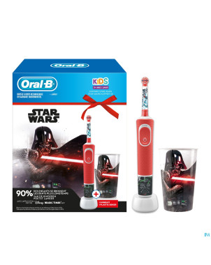 Oral-b kids d100 star wars + eb10+ gobelet grat.