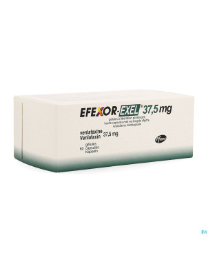 Efexor exel 37,5mg lib.prolongee caps  60