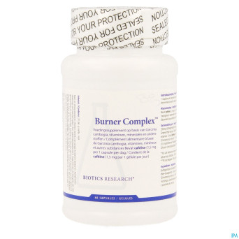 Burner complex caps 60