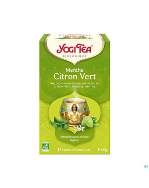 Yogi the menthe citron vert bio    sach 17