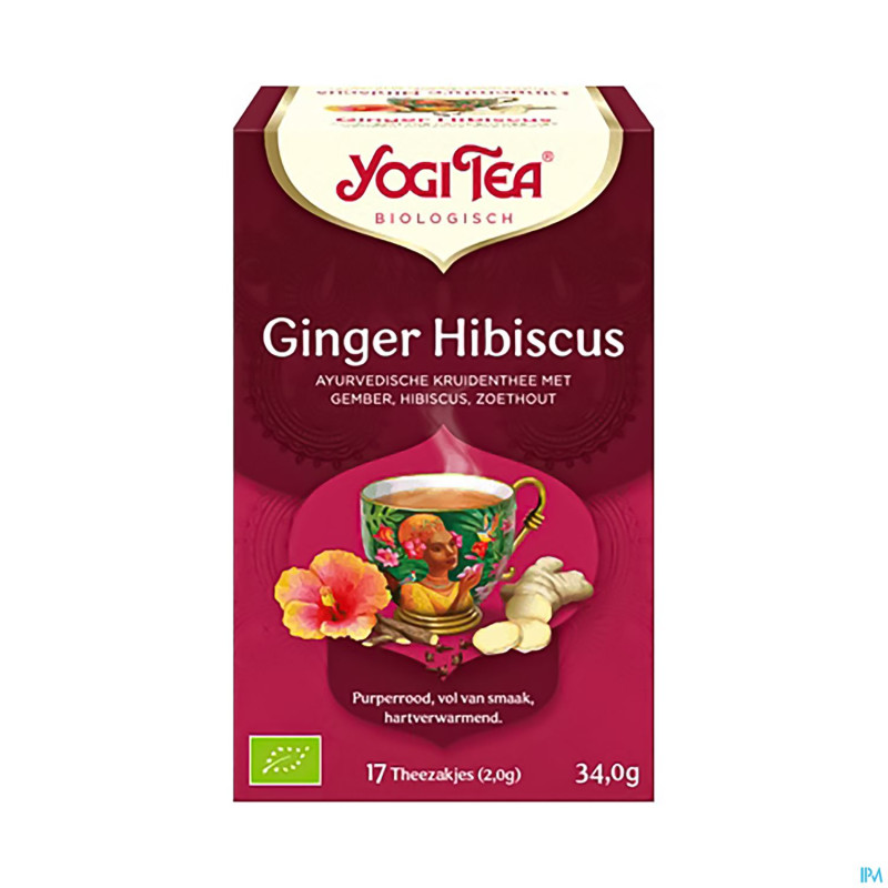 Yogi the ginger hibiscus bio    sach 17