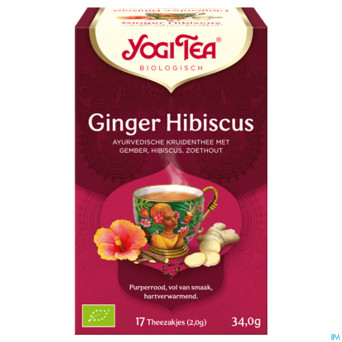 Yogi the ginger hibiscus bio    sach 17