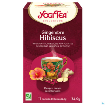 Yogi the ginger hibiscus bio    sach 17