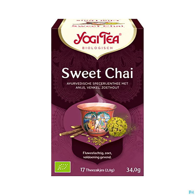 Yogi the chai doux bio    sach 17