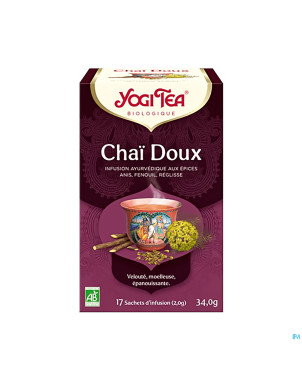 Yogi the chai doux bio    sach 17