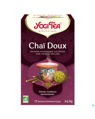 Yogi the chai doux bio    sach 17