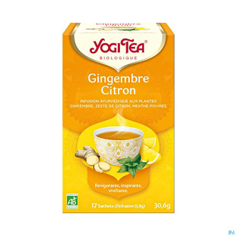 Yogi the gingembre citron bio    sach 17