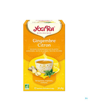Yogi the gingembre citron bio    sach 17