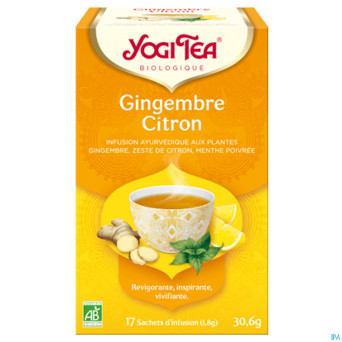 Yogi the gingembre citron bio    sach 17