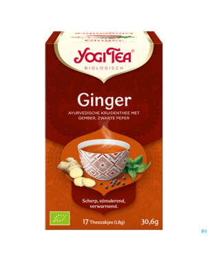 Yogi the gingembre bio    sach 17
