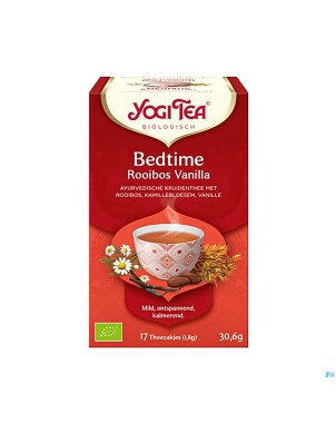 Yogi the bonne nuit rooibos vanille bio    sach 17
