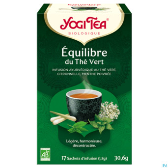Yogi the equilibre du the vert bio    sach 17
