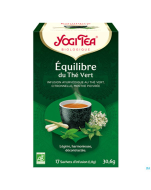 Yogi the equilibre du the vert bio    sach 17