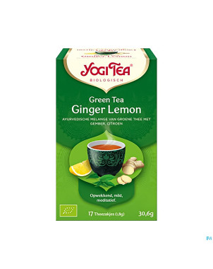 Yogi the vert gingembre citron bio    sach 17