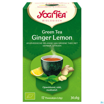 Yogi the vert gingembre citron bio    sach 17