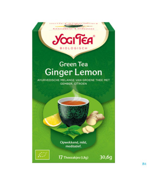 Yogi the vert gingembre citron bio    sach 17