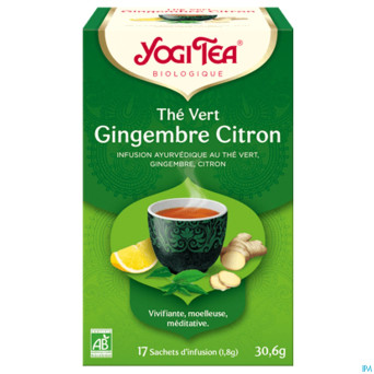 Yogi the vert gingembre citron bio    sach 17