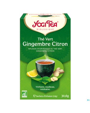 Yogi the vert gingembre citron bio    sach 17