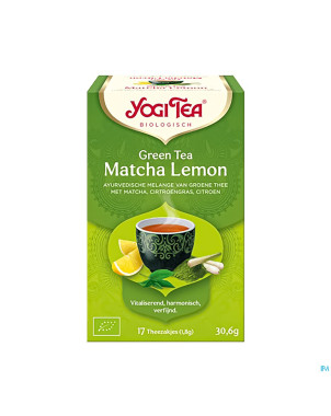Yogi the vert matcha citron bio    sach 17
