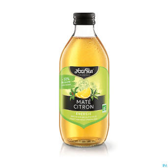 Yogi the mate lemon cold tea bio    33cl