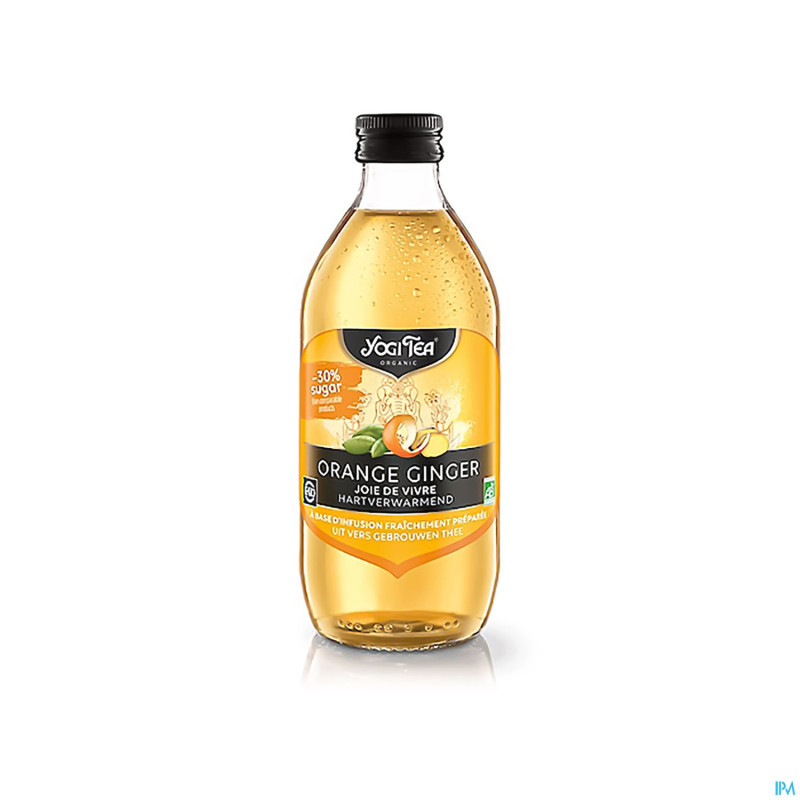Yogi the orange ginger cold tea bio    33cl