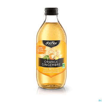 Yogi the orange ginger cold tea bio    33cl