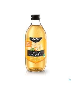 Yogi the orange ginger cold tea bio    33cl