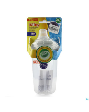 Nuby gobelet en tritan bec souple 300ml  6m+