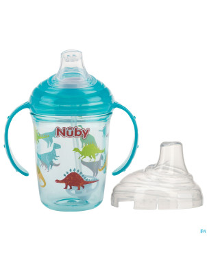 Nuby gobelet anti-goutte en tritan 240ml  6m+