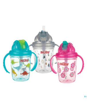 Nuby gobelet flip-it en tritan 240ml 12m+