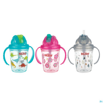 Nuby gobelet flip-it en tritan 240ml 12m+