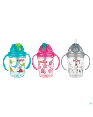 Nuby gobelet flip-it en tritan 240ml 12m+