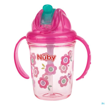 Nuby gobelet flip-it en tritan 240ml 12m+